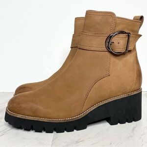 New! Blondo Dagger Brown Nubuck Bootie 12M